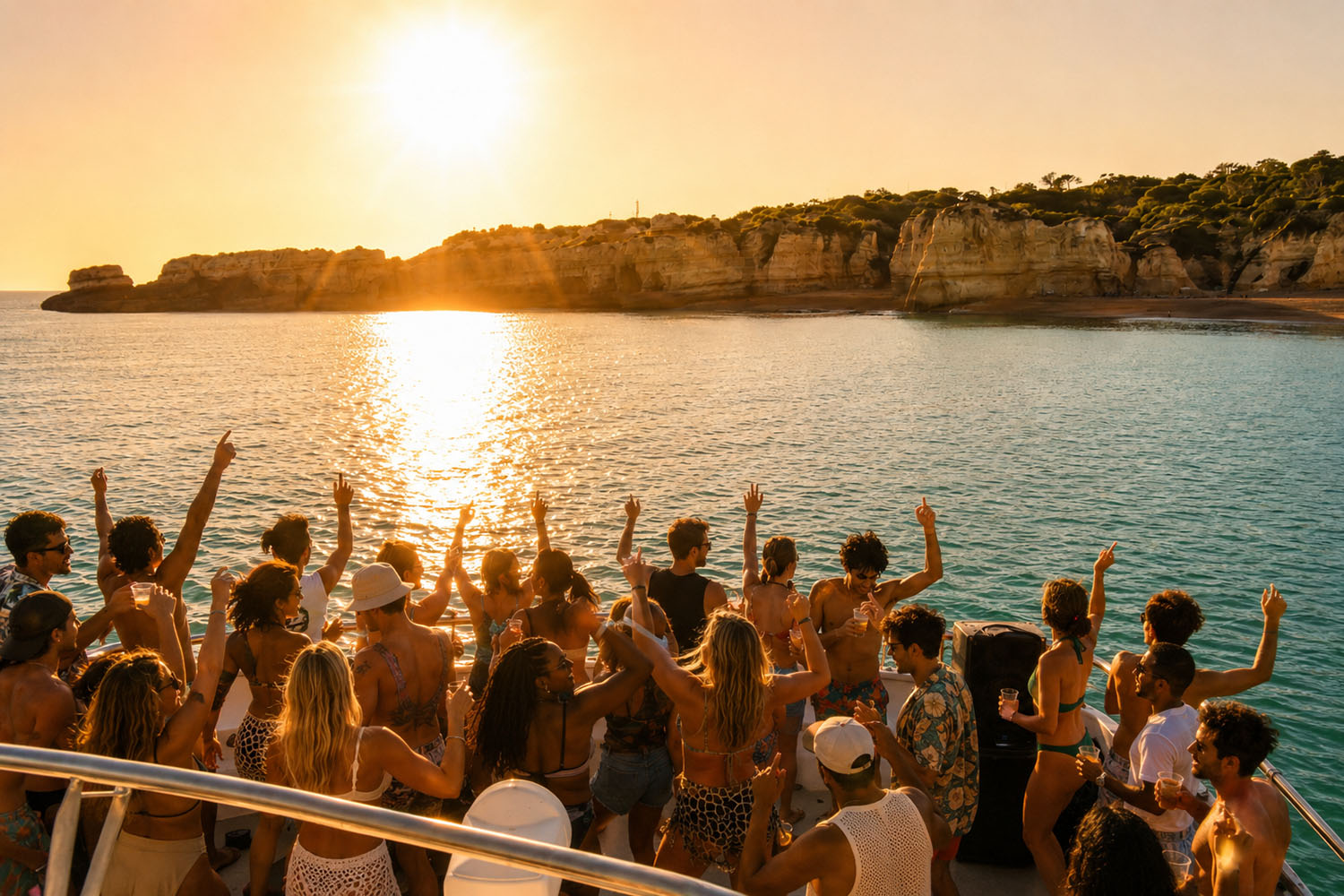 Aljezur Activities boat party Lagos