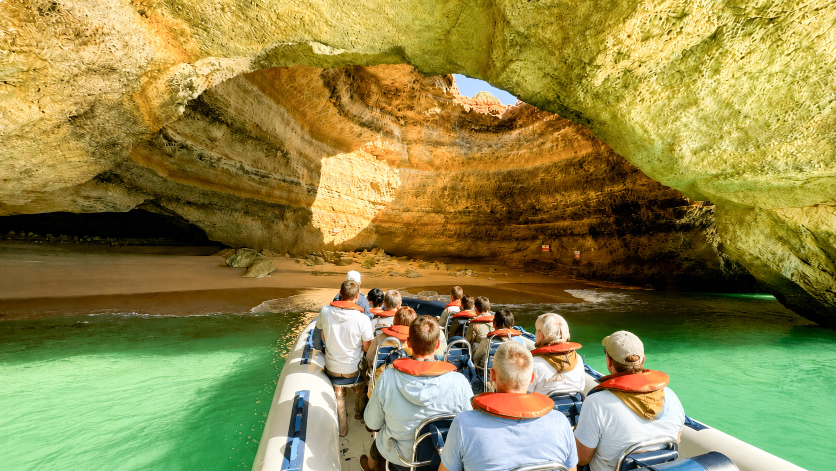 Aljezur Activities Speedboat from Lagos to Benagil cave